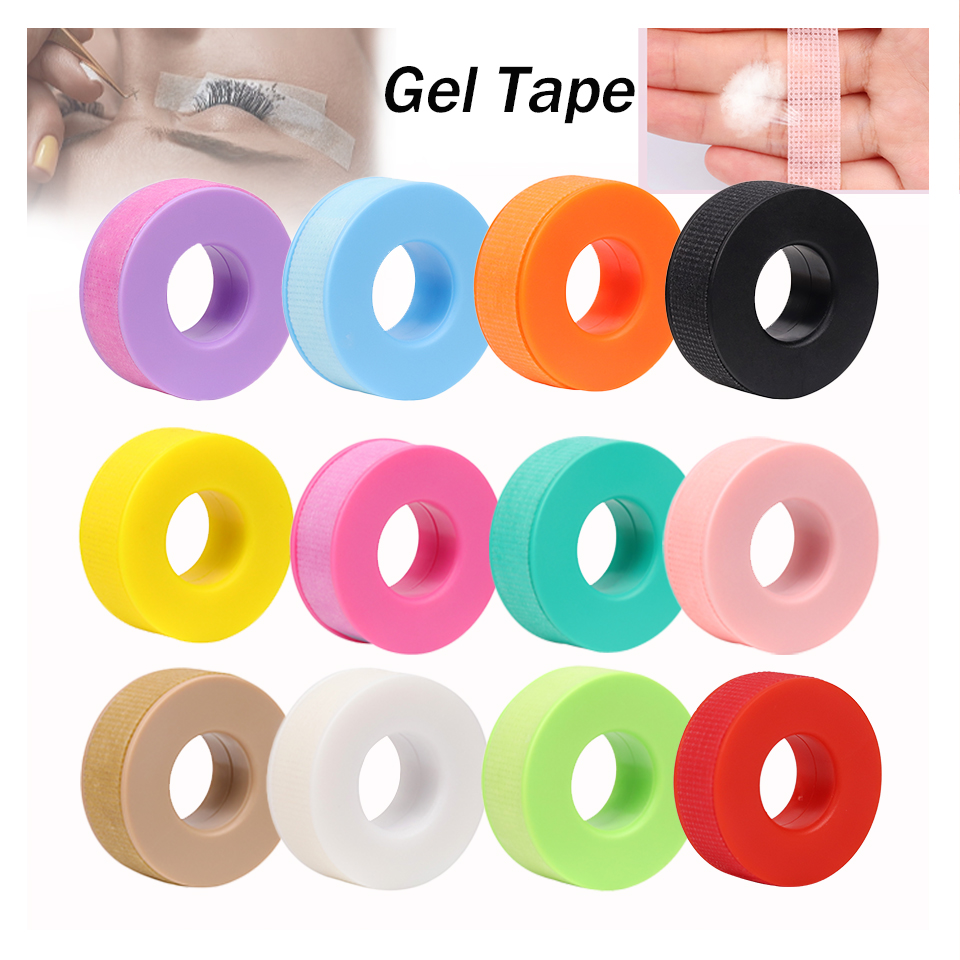 Nail Art Extension - Silikonowa taśma żelowa do przedłużania rzęs