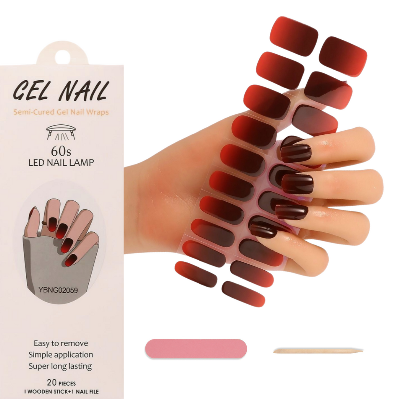 Striping Tape Nail - 20-kierunkowe półutwardzone żelowe paski do paznokci