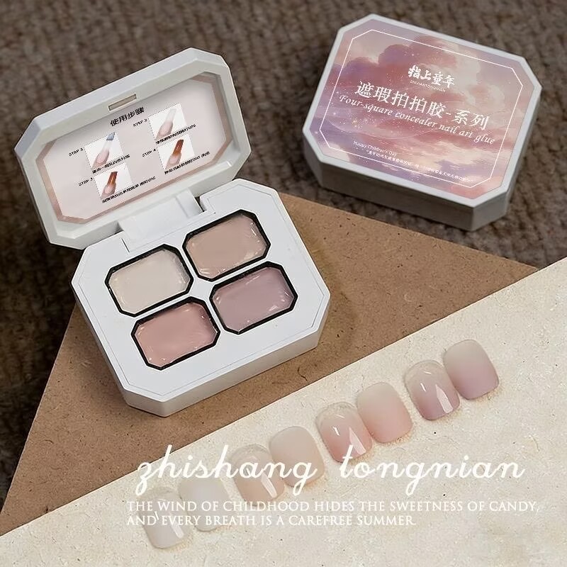 Nail Art Halal - Korektor w 4 kolorach, popularny żel