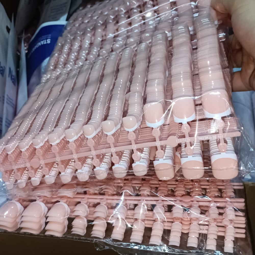 Nail Art Extension - 120szt Kwadratowe końcówki do paznokci -