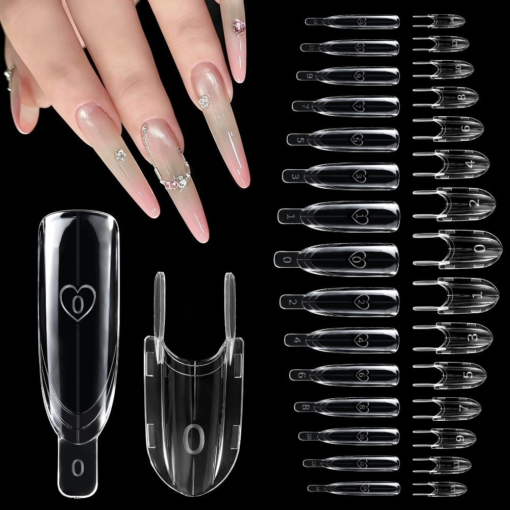 Nail Art Extension - 120 szt. Formy do paznokci w