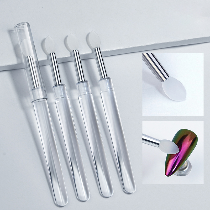 Nail Art Chrome - Wielofunkcyjny silikonowy chromowany brokat Narzędzie do