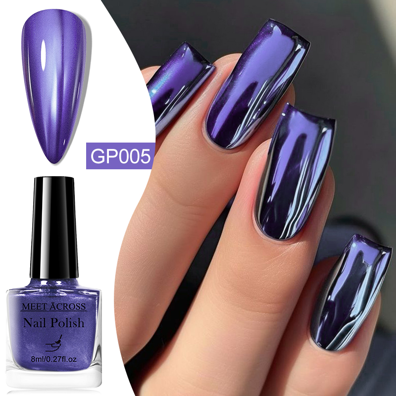 Nail Art Chrome - 8ml Szklana Butelka Lakier do Paznokci