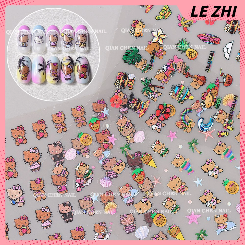 Striping Tape Nail - Naklejki na paznokcie w stylu kawaii,