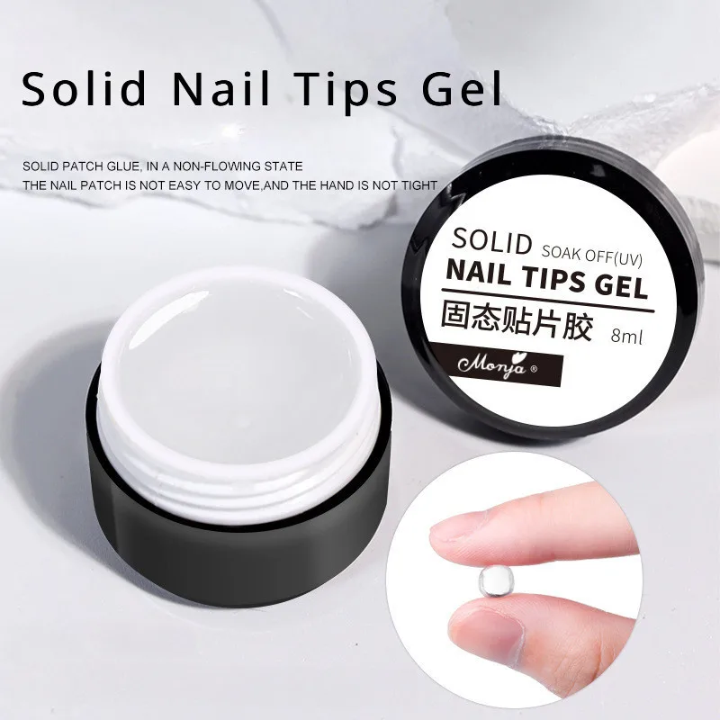 3 szt./zestaw Solidne Tipsy do – Nail Art Halal recenzja i cena