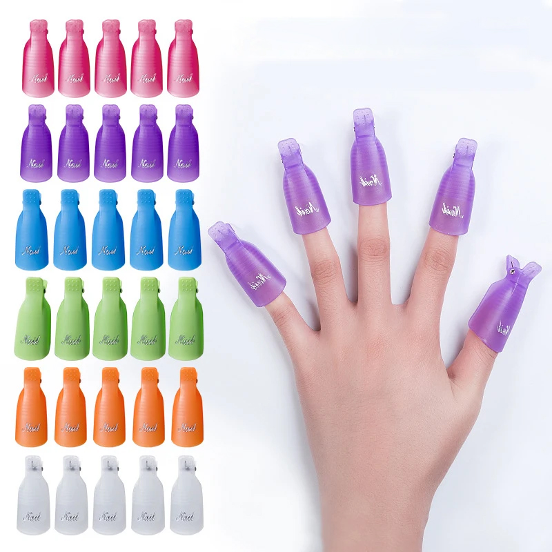 10 szt./worek Klipsy do manicu – Nail Art Gel Polish recenzja i cena