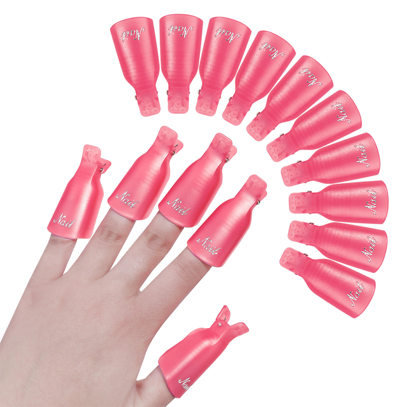 10 szt./worek Klipsy do manicu – Nail Art Gel Polish recenzja i cena