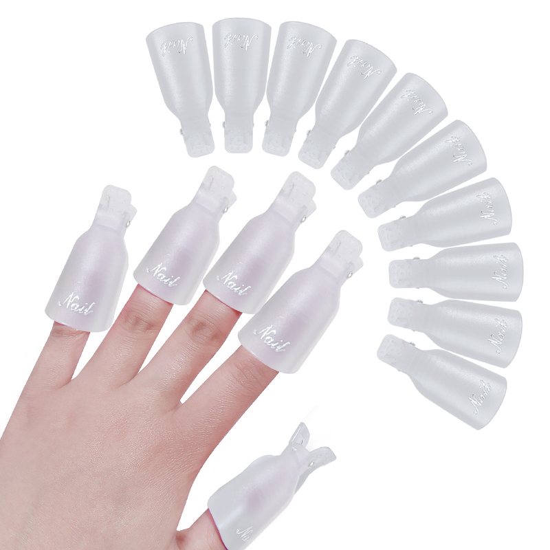 10 szt./worek Klipsy do manicu – Nail Art Gel Polish recenzja i cena