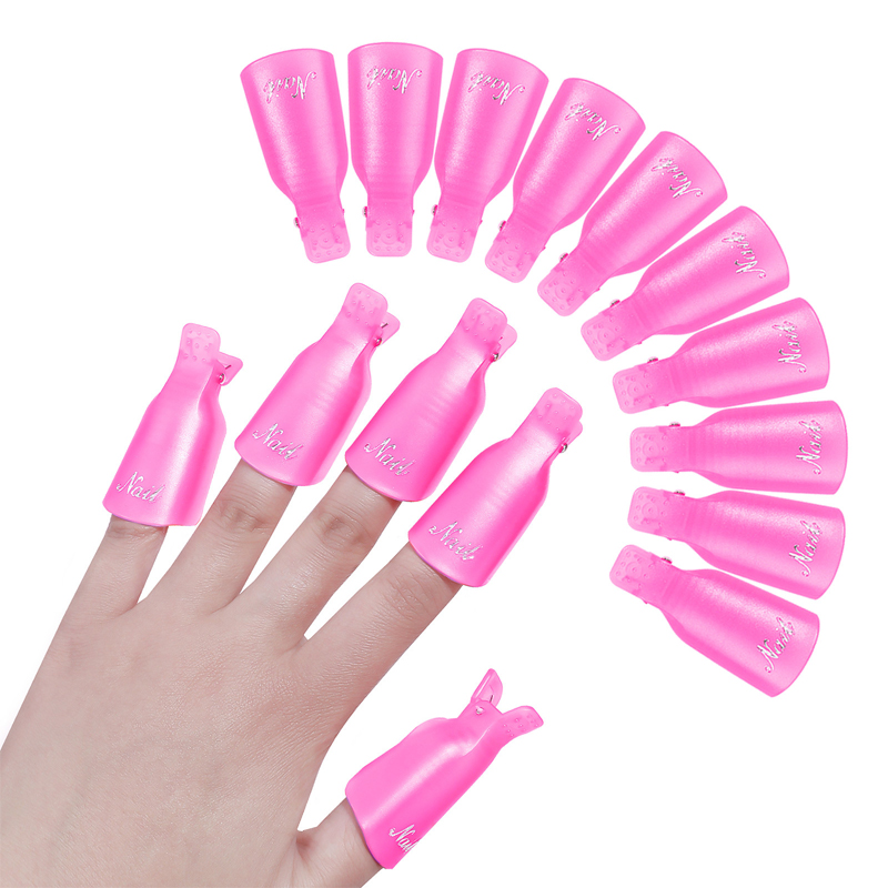 10 szt./worek Klipsy do manicu – Nail Art Gel Polish recenzja i cena