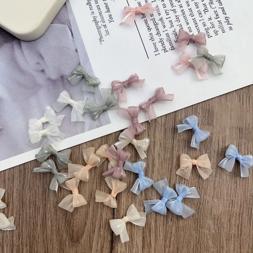 10 sztuk kolorowa kokardka per – Nail Art French recenzja i cena