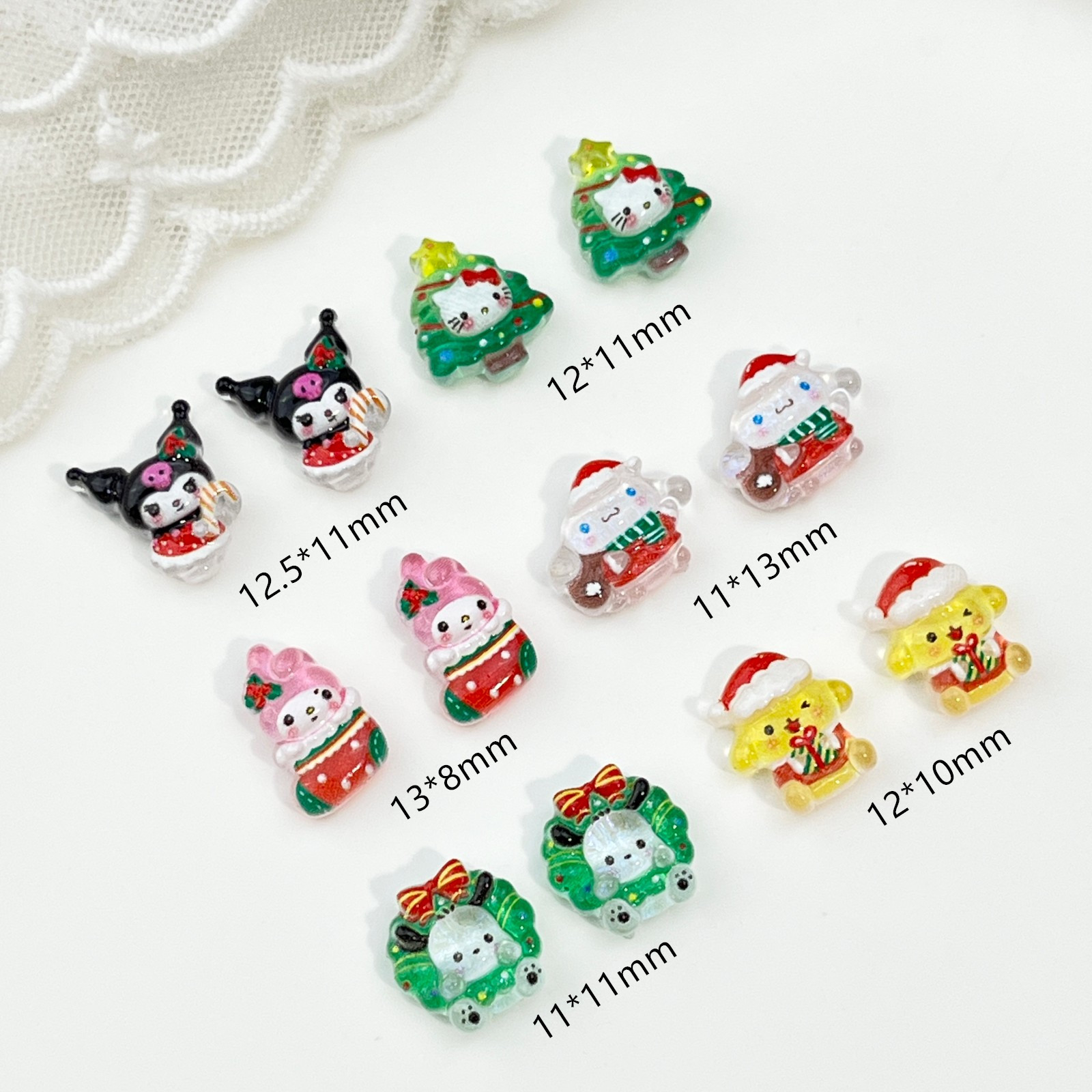 100 sztuk/opakowanie Świąteczn – Nail Art Xmas recenzja i cena