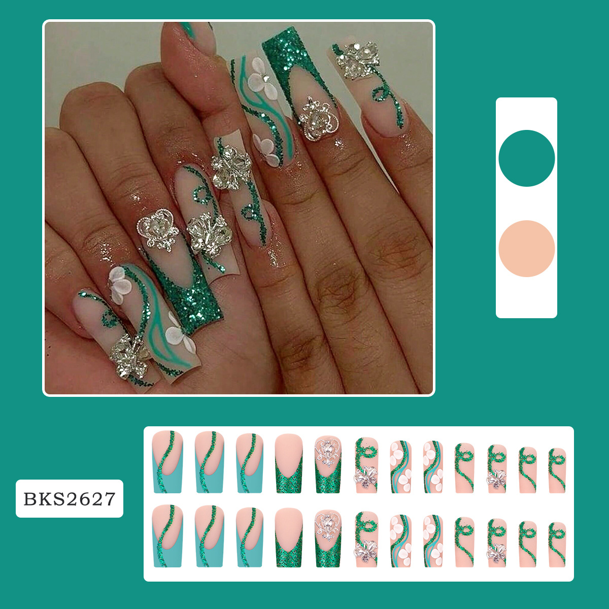 Balerina sztuczne paznokcie bł – Nail Art French recenzja i cena