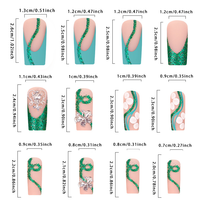 Balerina sztuczne paznokcie bł – Nail Art French recenzja i cena