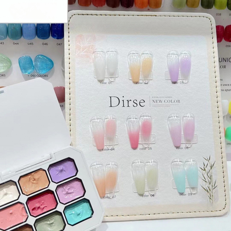 Żele do paznokci w formie pask – Nail Art Halal recenzja i cena