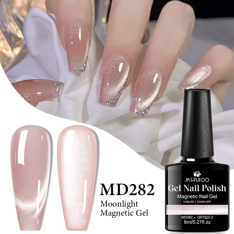 MSRUIOO 8ml Moonlight Cat Magn – Nail Art Chrome recenzja i cena