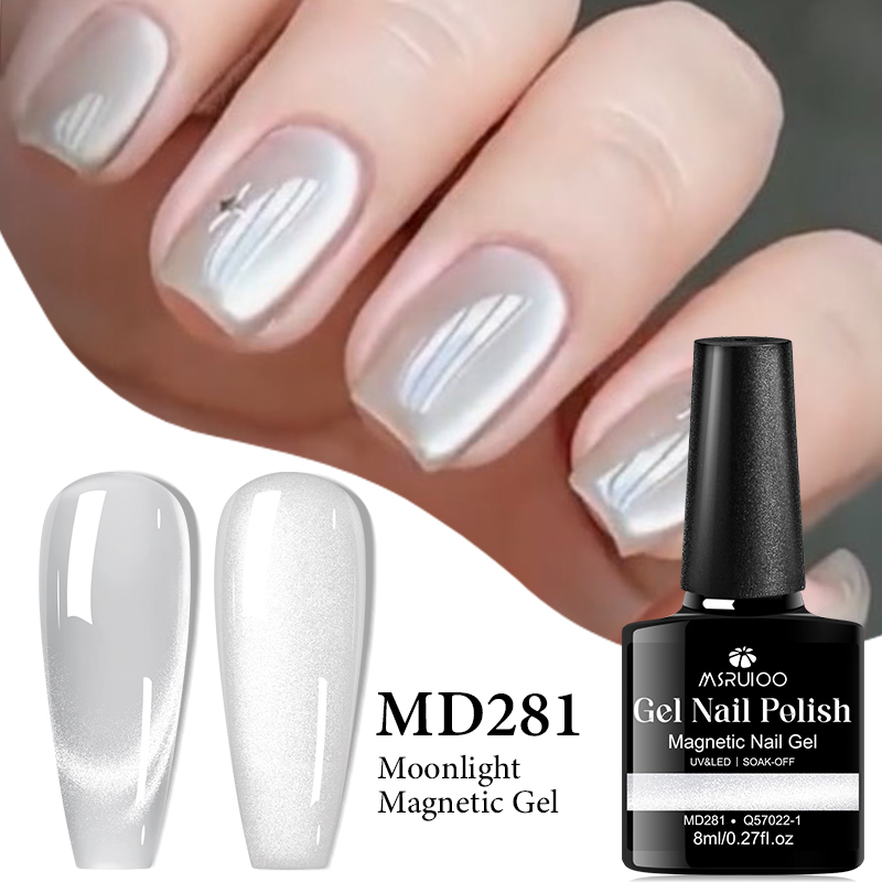 MSRUIOO 8ml Moonlight Cat Magn – Nail Art Chrome recenzja i cena