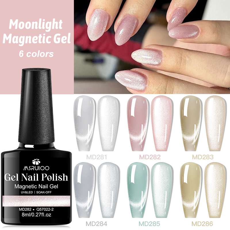 MSRUIOO 8ml Moonlight Cat Magn – Nail Art Chrome recenzja i cena