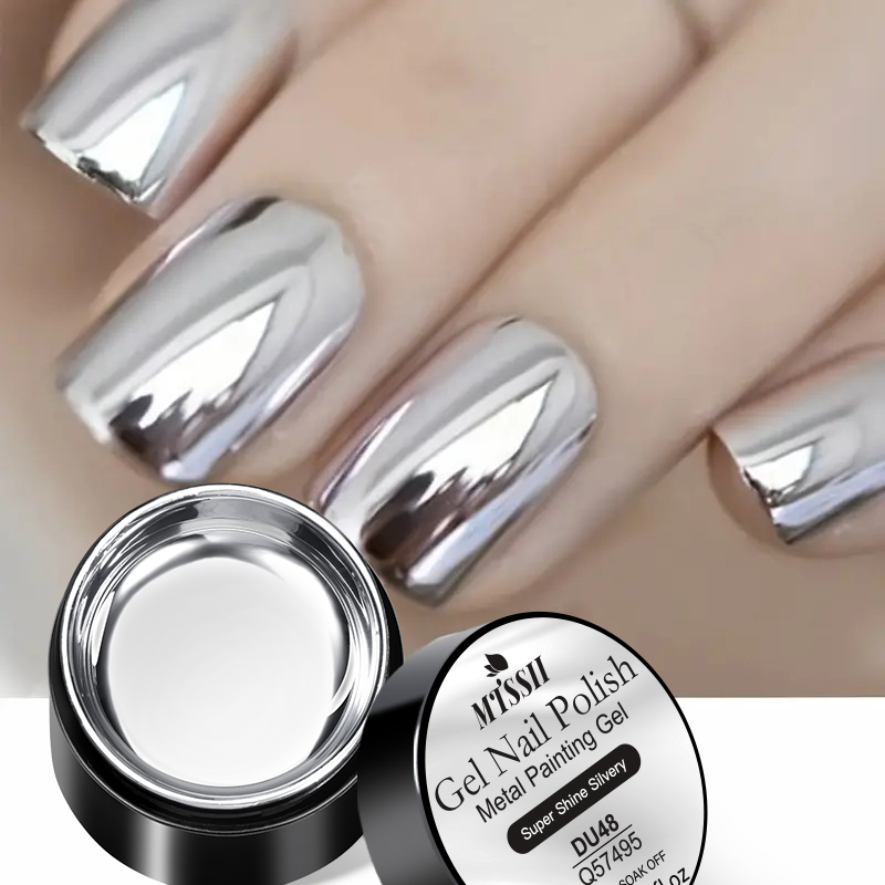 Mttssii 8ml Super Silver Metal – Nail Art Chrome recenzja i cena