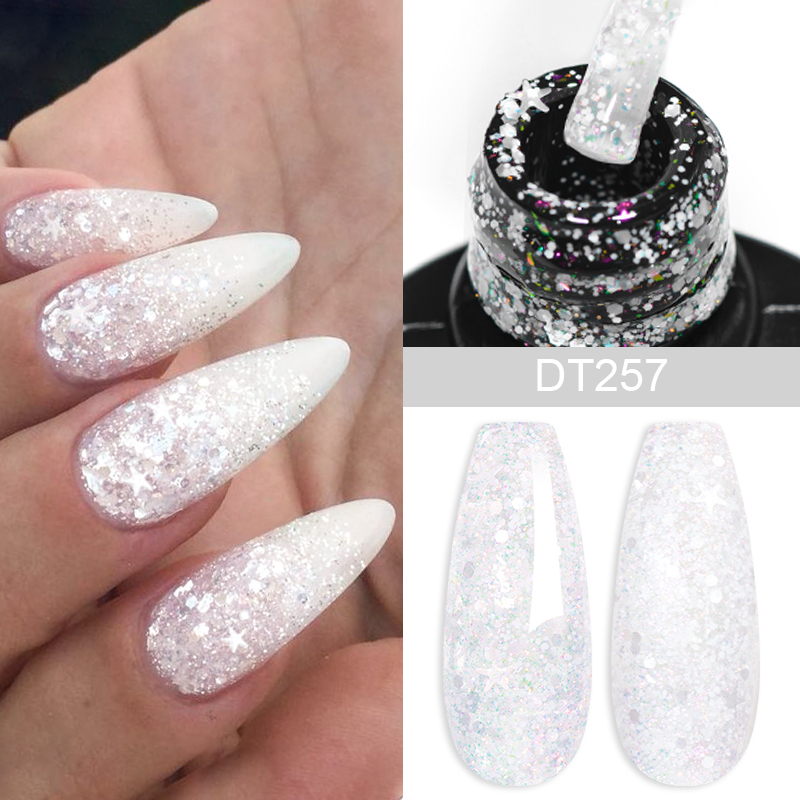MEET ACROSS 7ml Snowflakes Seq – Nail Art Xmas recenzja i cena