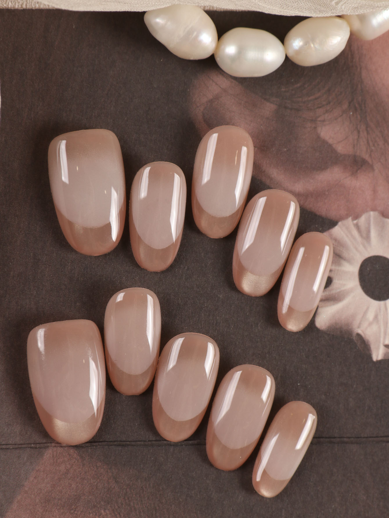 10 szt. Paznokcie na wcisk Kró – Nail Art French recenzja i cena