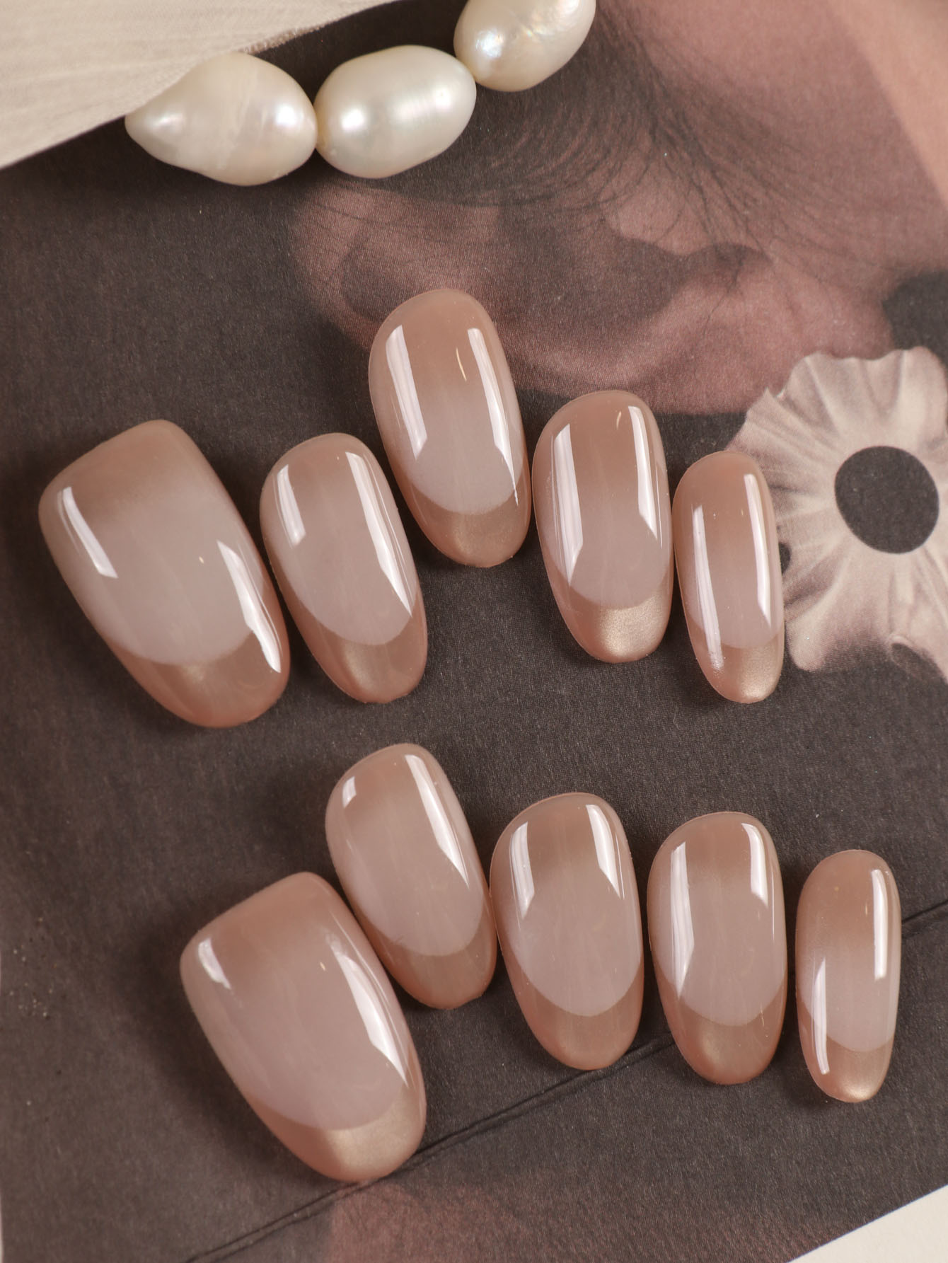 10 szt. Paznokcie na wcisk Kró – Nail Art French recenzja i cena