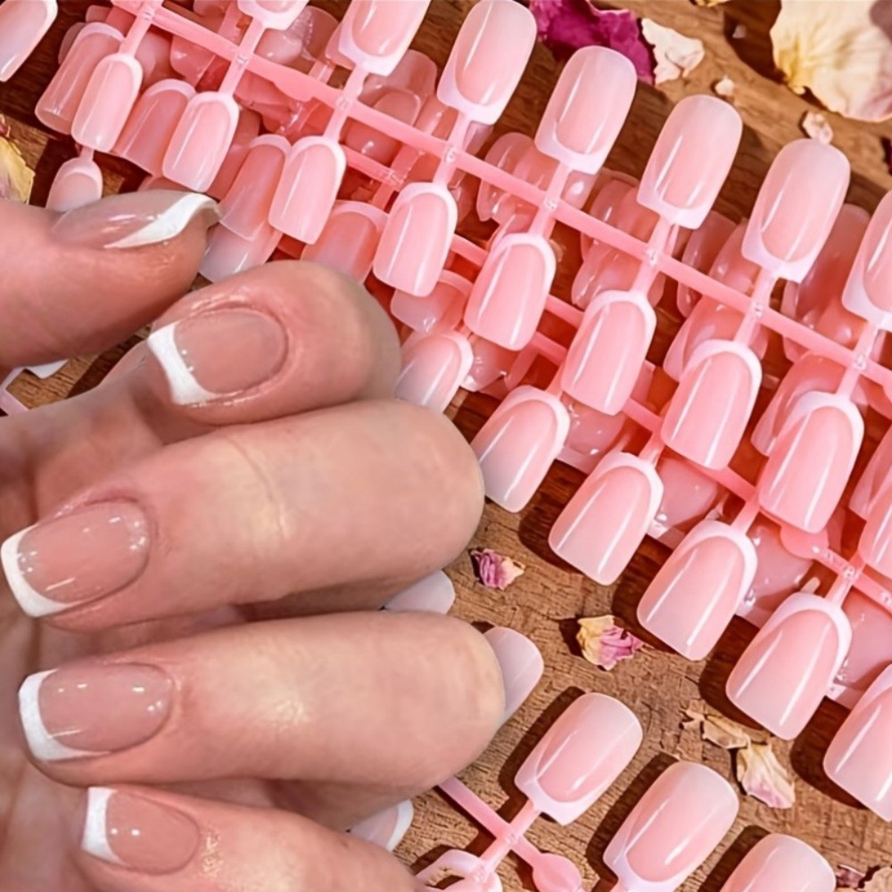 120 sztuk krótkich kwadratowyc – Nail Art Extension recenzja i cena