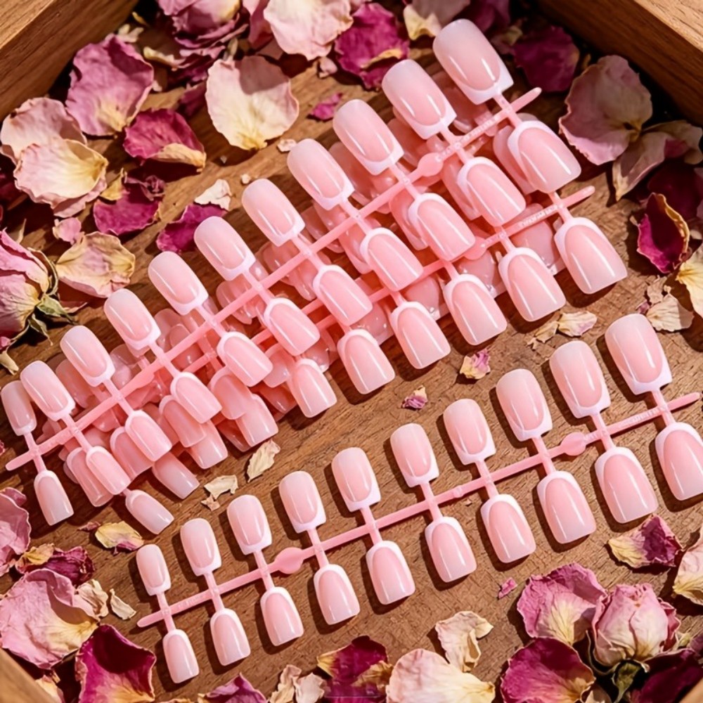 120 sztuk krótkich kwadratowyc – Nail Art Extension recenzja i cena