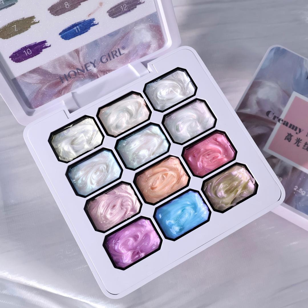 12-kolorowy żel do paznokci o  – Nail Art Halal recenzja i cena
