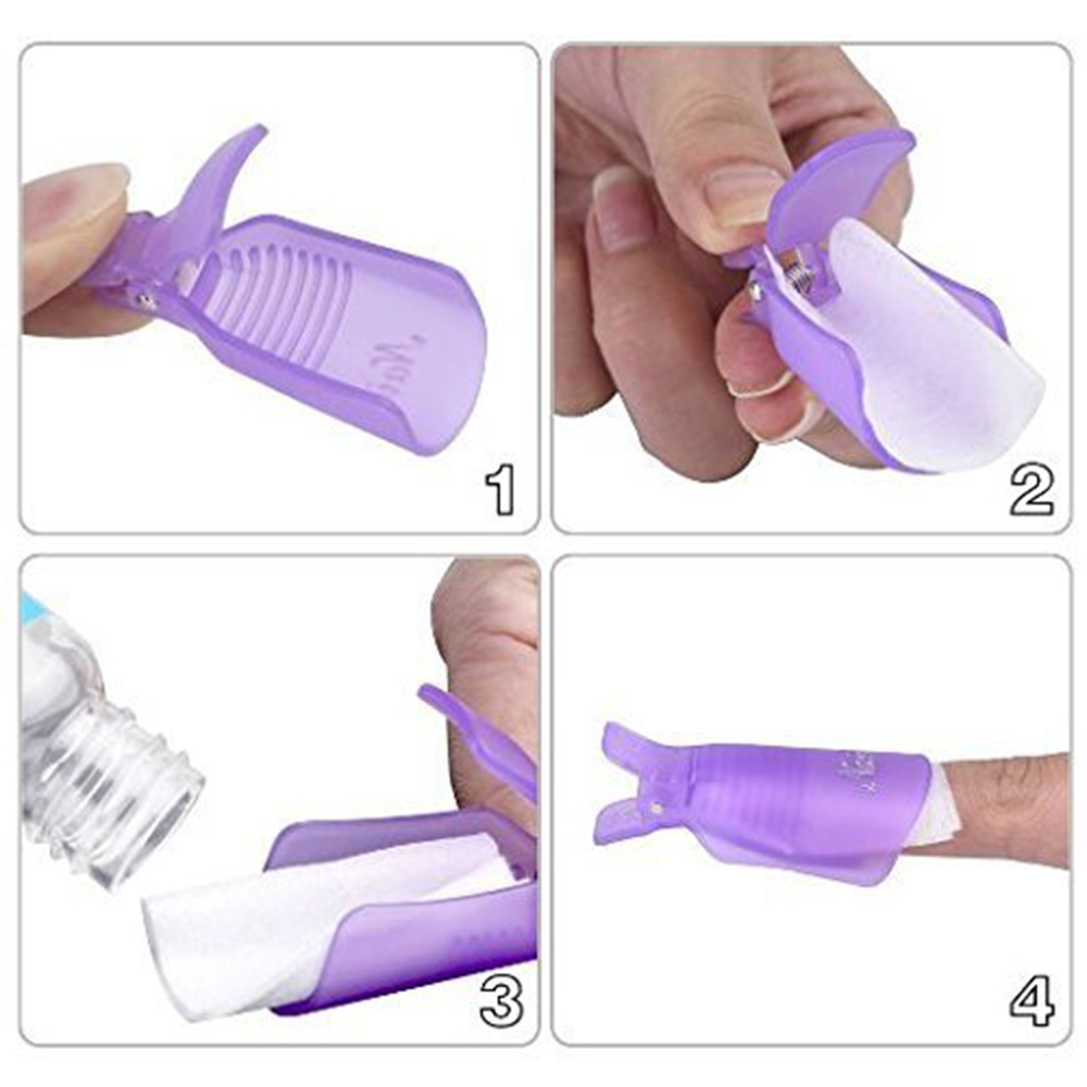 10 szt. Plastikowe klipsy do u – Nail Art Halal recenzja i cena