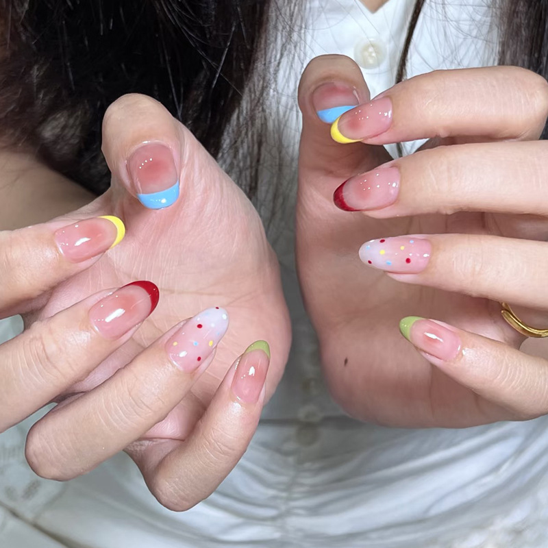 24 szt. Zestaw sztucznych pazn – Nail Art French recenzja i cena