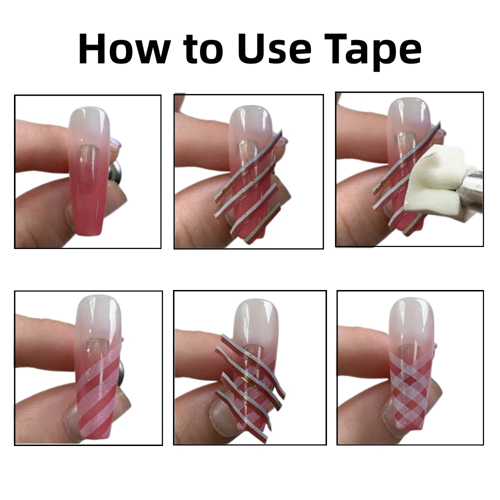 Zestaw 10 rolek taśmy do zdobi – Striping Tape Nail recenzja i cena