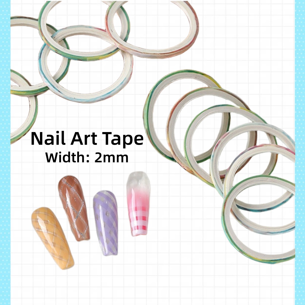 Zestaw 10 rolek taśmy do zdobi – Striping Tape Nail recenzja i cena