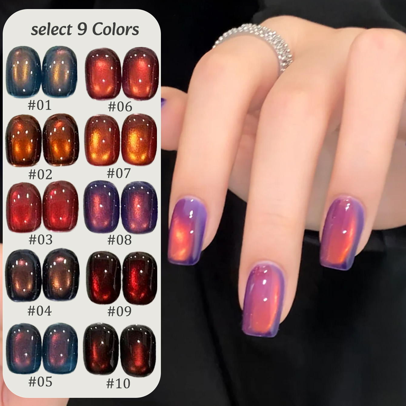Luksusowy zestaw żelowych laki – Nail Art Xmas recenzja i cena