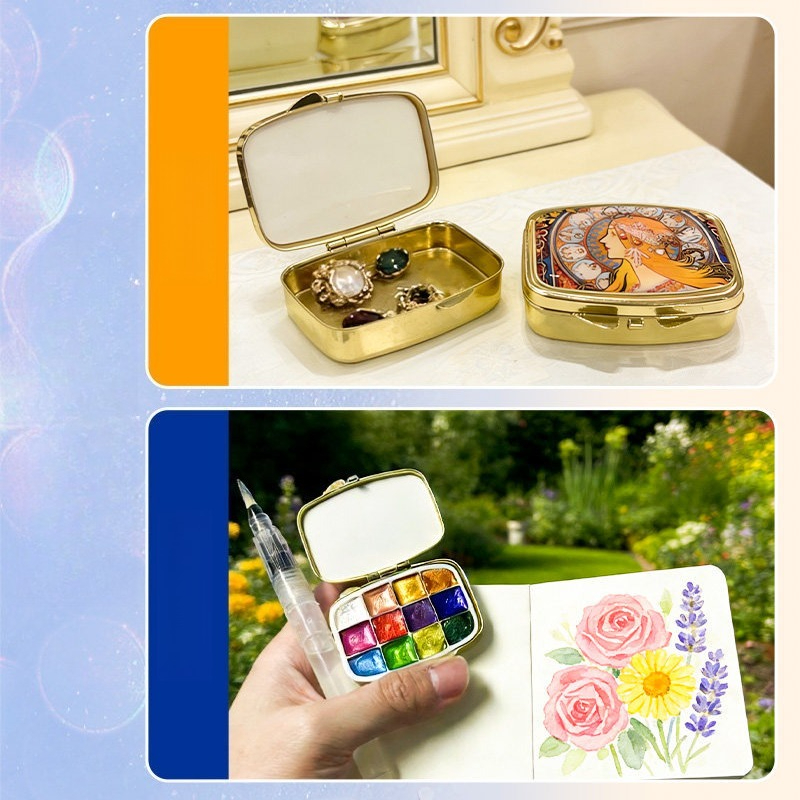 Zestaw farb akwarelowych z bro – Nail Art Van Gogh recenzja i cena