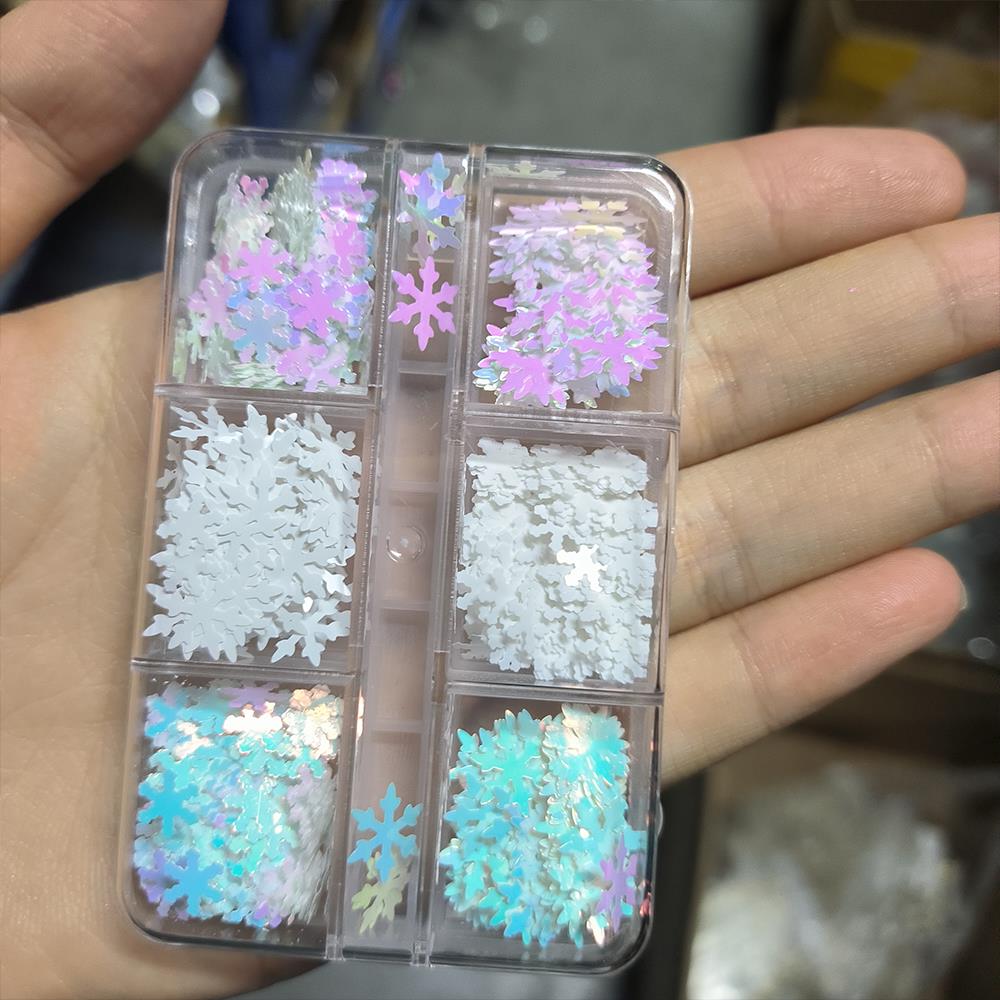6/12 Siatek 3D Aurora Świątecz – Nail Art Xmas recenzja i cena