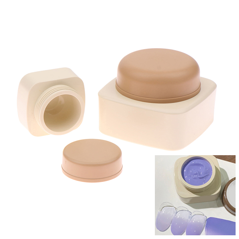 Puste plastikowe kwadratowe po – Nail Art Halal recenzja i cena