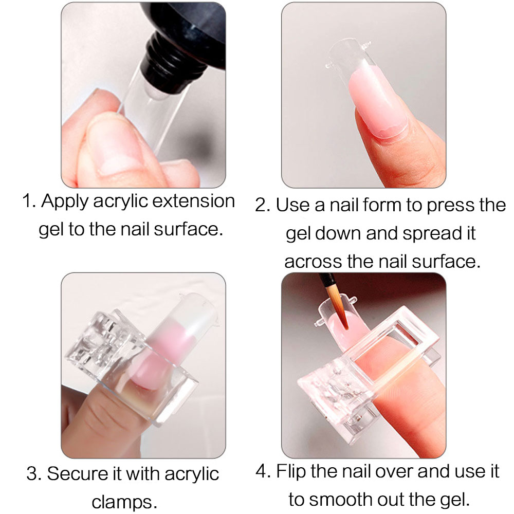 5 szt. Elastyczne, miękkie tip – Nail Art Extension recenzja i cena