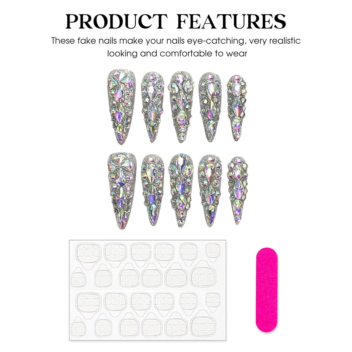 10 sztuk ręcznie robione prasa – Nail Art French recenzja i cena