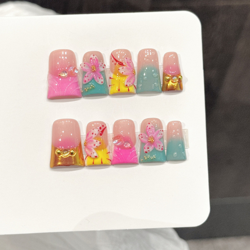 10 szt. Sztuczne paznokcie w s – Nail Art French recenzja i cena