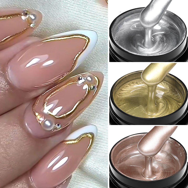8ml Metaliczny Żel do Paznokci – Nail Art Chrome recenzja i cena