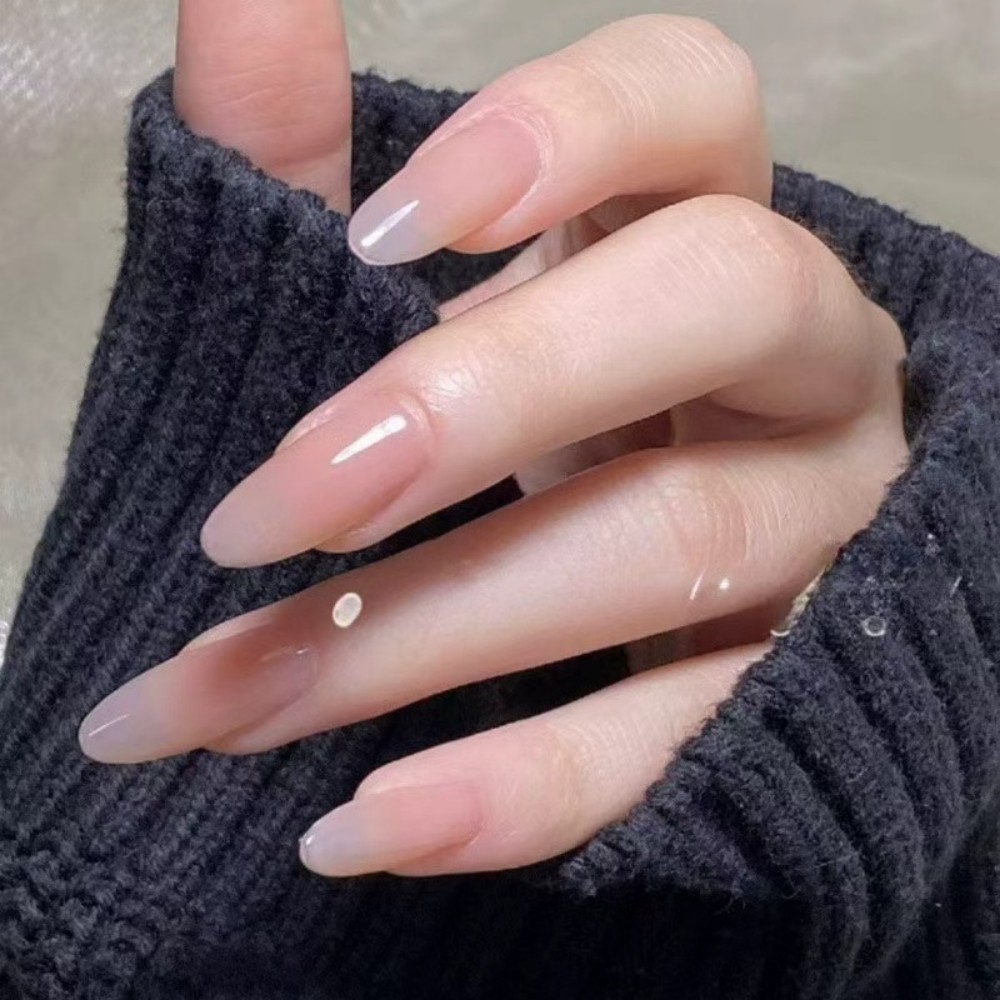 24 szt. Matowe, cieliste sztuc – Nail Art Extension recenzja i cena