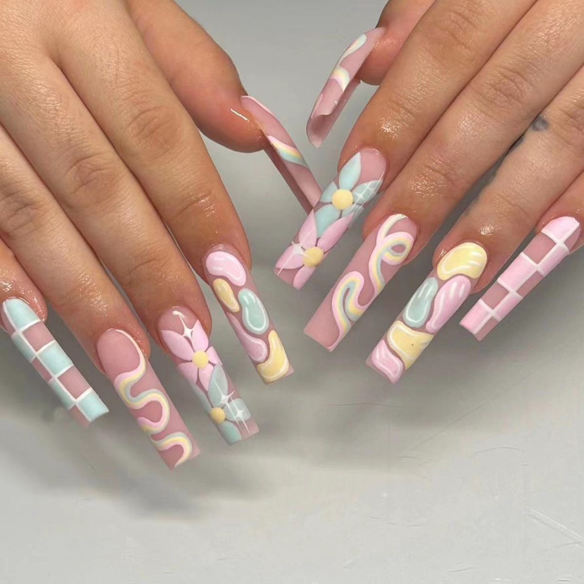 24 szt. Czarne sztuczne paznok – Nail Art French recenzja i cena