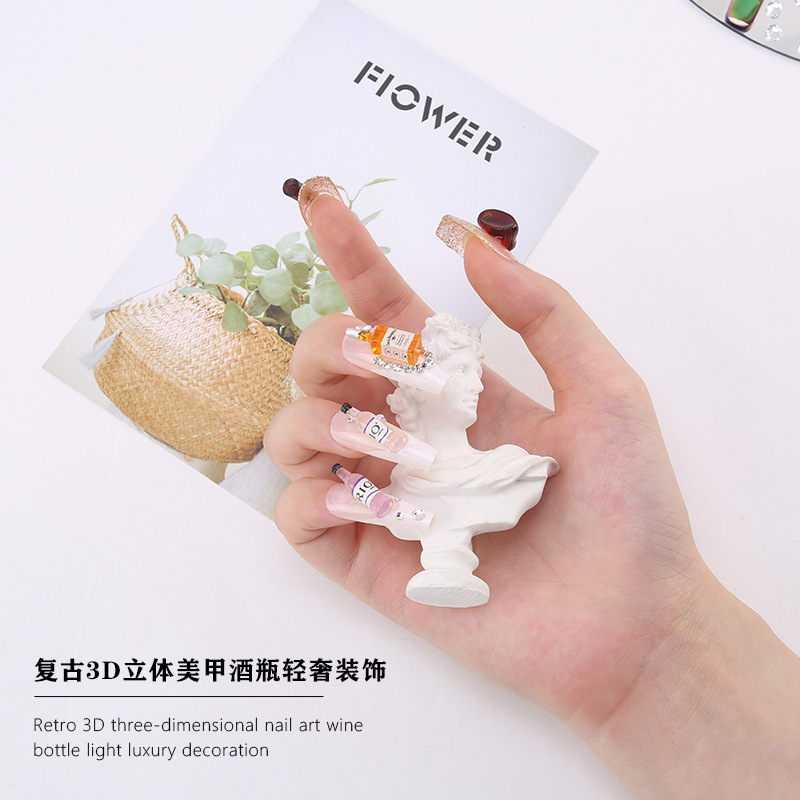 20 *szt Nowa butelka wina Urok – Nail Art Xmas recenzja i cena