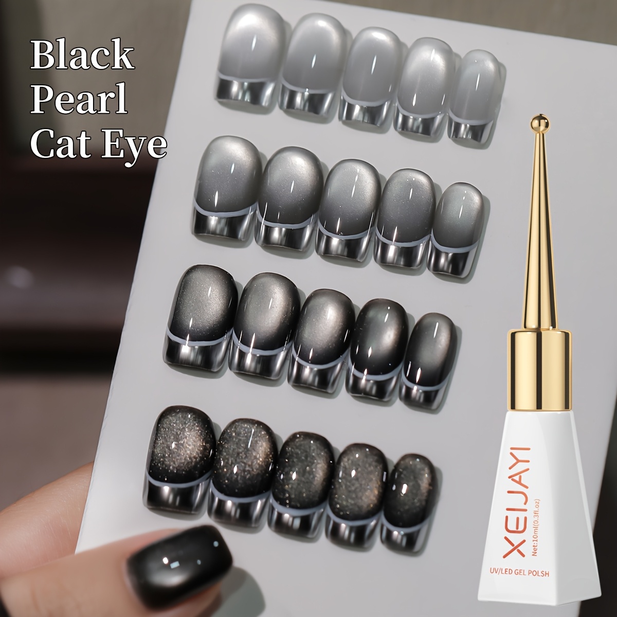 1/4 szt. 10ml popularny żelowy – Nail Art Chrome recenzja i cena