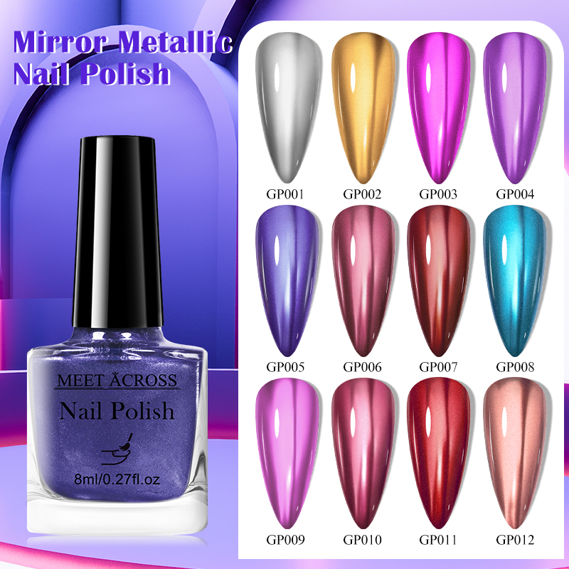 8ml Szklana Butelka Lakier do  – Nail Art Chrome recenzja i cena