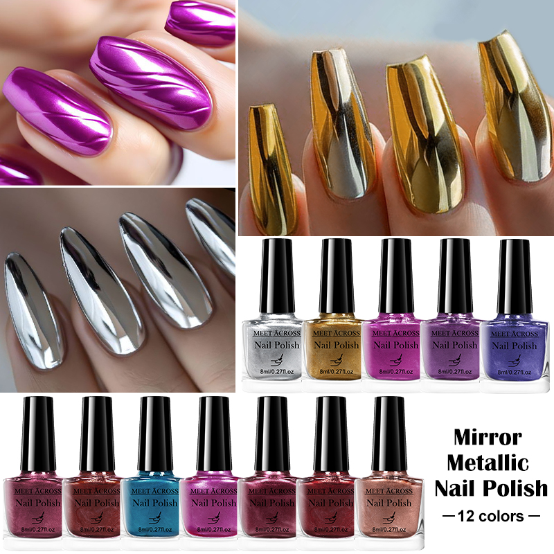 8ml Szklana Butelka Lakier do  – Nail Art Chrome recenzja i cena