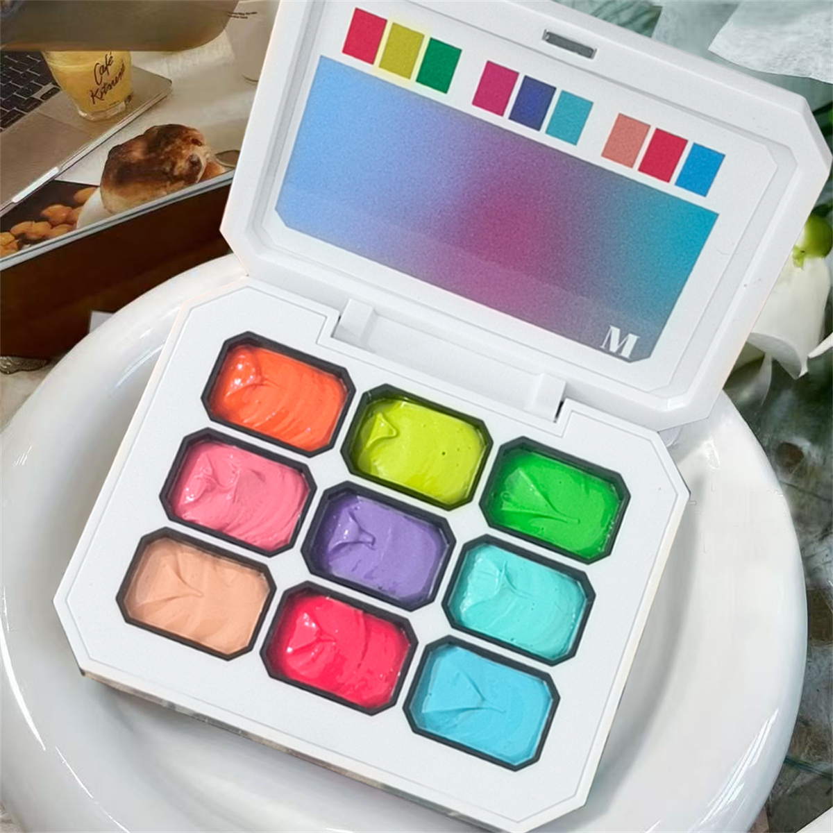 1 szt. 9-kolorowy, jednolity l – Nail Art Halal recenzja i cena