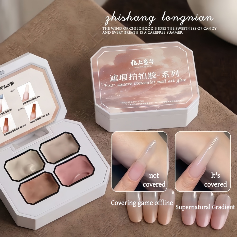 Żel do paznokci w 4 odcieniach – Nail Art Halal recenzja i cena