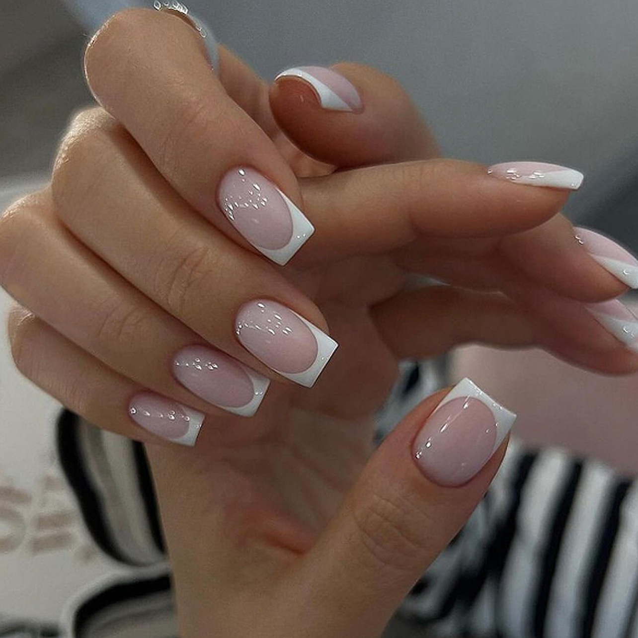 24 szt. Proste baletowe paznok – Nail Art French recenzja i cena