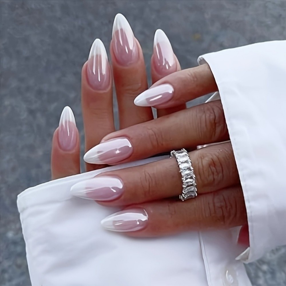 24 SZT. Mlecznobiałe, krótkie, – Nail Art Extension recenzja i cena